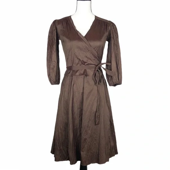 calypso silk wrap dress CALYPSO DRESS
